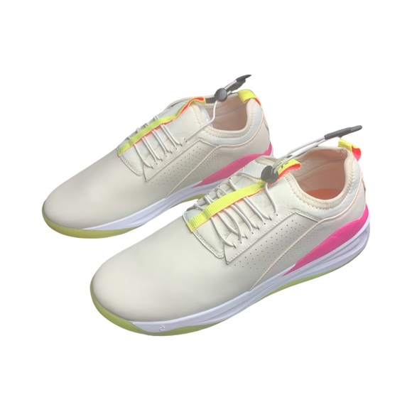 Clove Nurse Shoes Women’s Size 12.5 Nursing Sneakers Pink Lemonade EUC Yellow - Picture 7 of 11